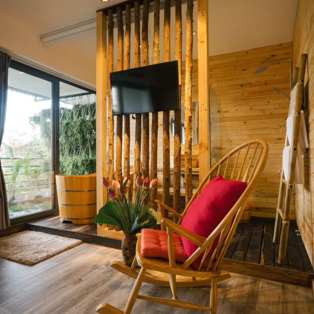 Không gian căn Pagoda Lotus Homestay